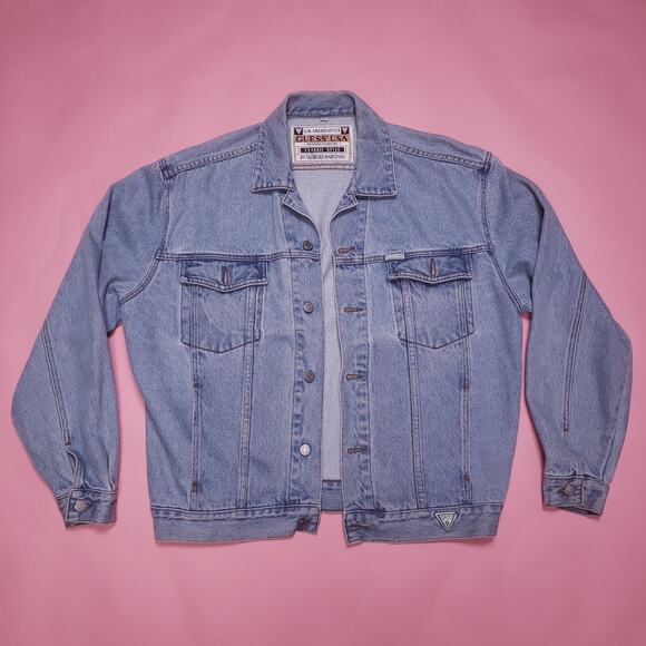 Vtg Georges Marciano for Guess denim jacket - Picture 1 of 7